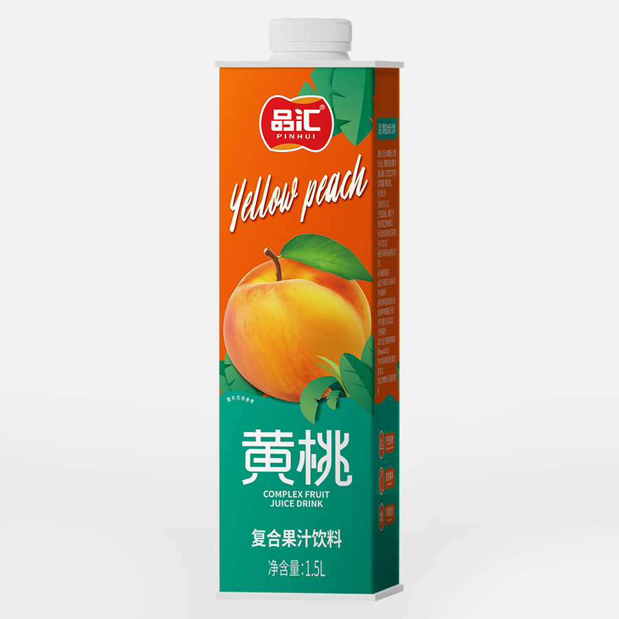 1.5L盒裝黃桃汁