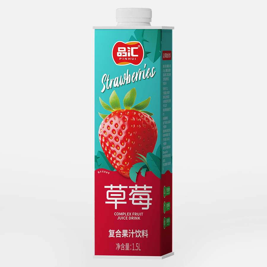 1.5L盒裝草莓汁