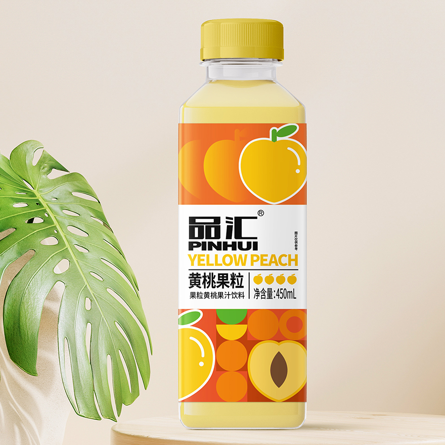 450ML黃桃果粒